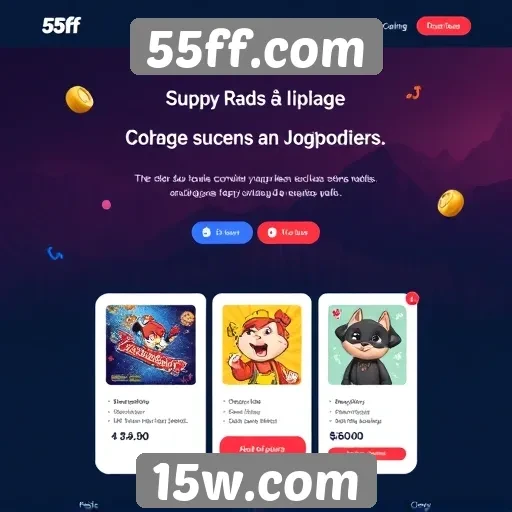 Acessibilidade e interface do usuário em 55ff.com