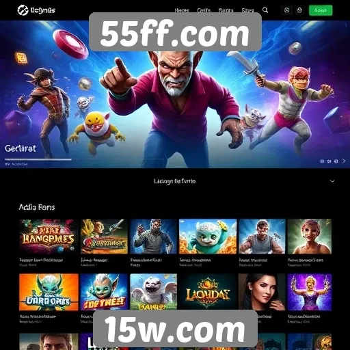 Comparativo entre 55ff.com e outras plataformas de jogos