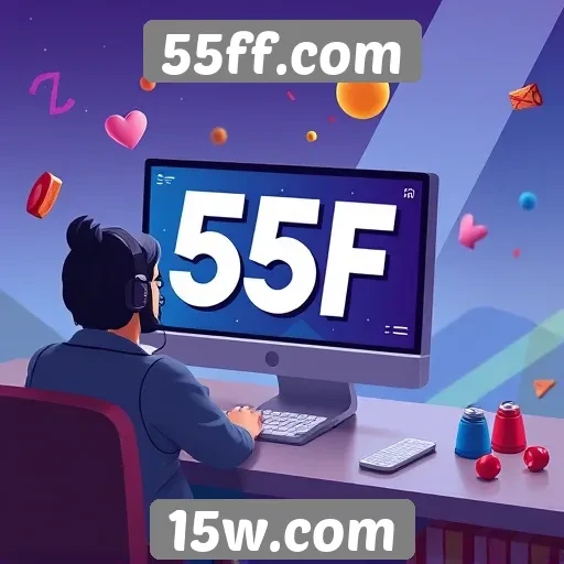 Interface do usuário e experiência em 55ff.com