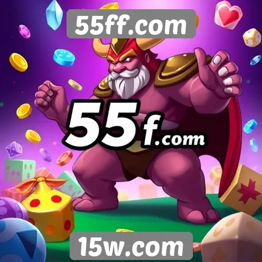 Variedade de jogos disponíveis no 55ff.com